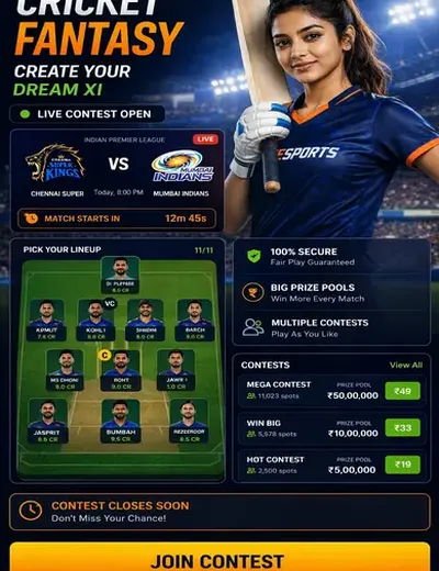 Badshah 786 (badshah satta 786) fantasy cricket & matchday visual 3